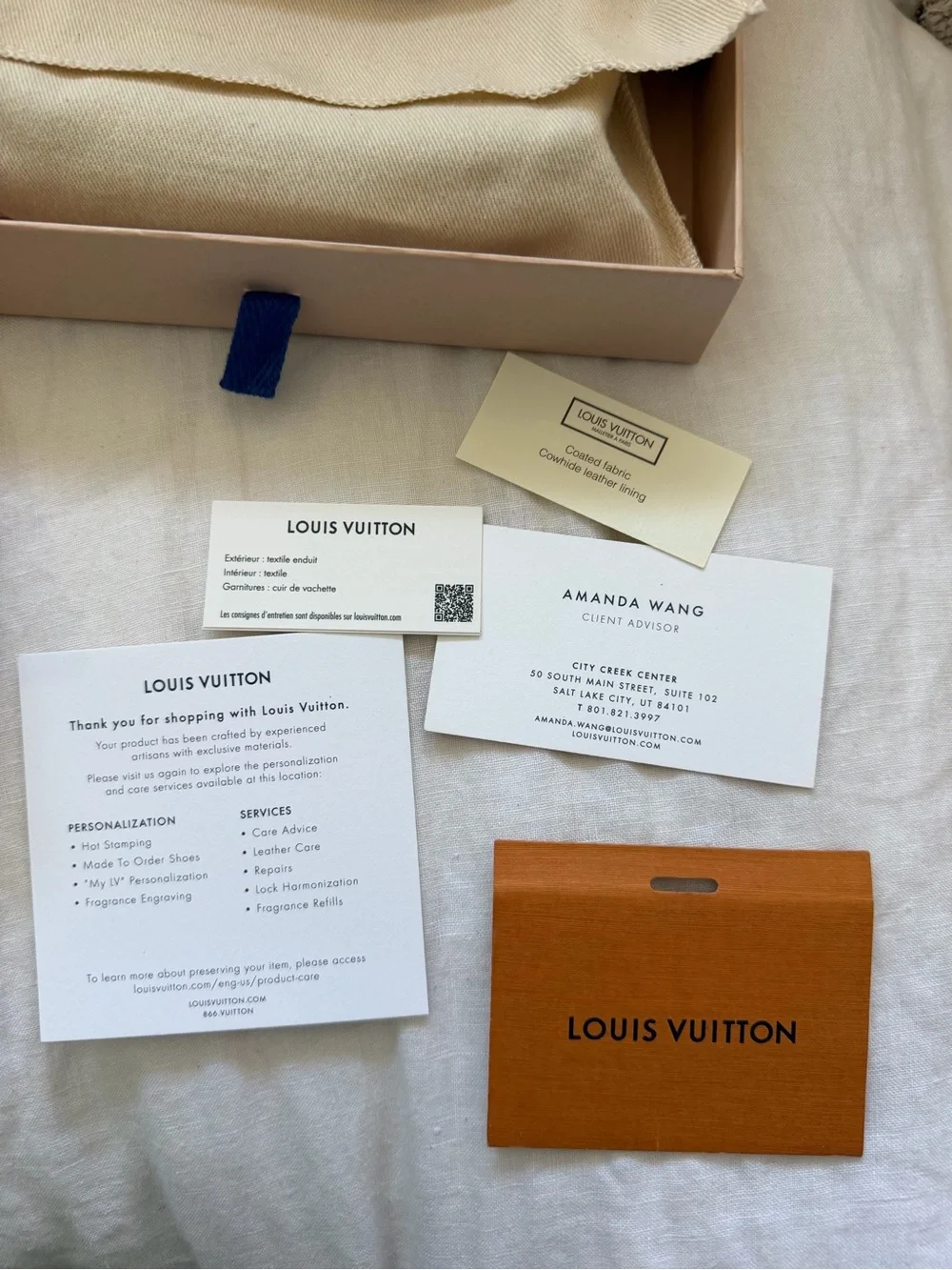 Louis Vuitton Brown Monogram Canvas Zip Pouch with Gold Hardware